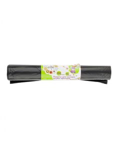 Пакети для сміття 120л, 10шт, міцні чорні, Elfe, фото  | SNABZHENIE.com.ua