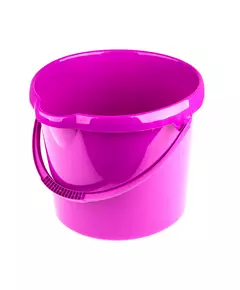 Ведро пластмассовое круглое 12 л, фиолетовое Elfe (92957E), фото  | SNABZHENIE.com.ua