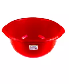 Таз пластмассовый круглый 18 л красный, Elfe (92986E), фото  | SNABZHENIE.com.ua