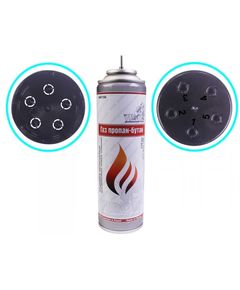 Газовый баллон VIROK 270 мл с 5 переходниками для зажигалок, фото  | SNABZHENIE.com.ua
