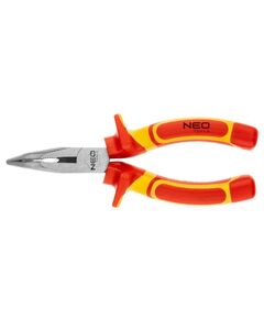Вигнуті плоскогубці 160 мм 1000 В CrV поліровані NEO 01-227, фото  | SNABZHENIE.com.ua