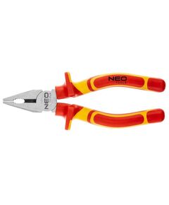 Плоскогубці комбіновані 180 мм, 1000 В, CrV, полірувані NEO 01-221, фото  | SNABZHENIE.com.ua