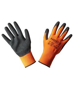 Рукавички рабочие полиэстер с нитриловым покрытием 4131X, 10, песочные, фото  | SNABZHENIE.com.ua