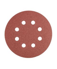 Кола шліфувальні на липучці 125 мм, K60, 5 шт., з 8 отворами GRAPHITE, фото  | SNABZHENIE.com.ua