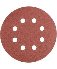 Шліфувальні круги на липучці 125 мм, K40, 5 шт., 8 отворів GRAPHITE 55H939, фото  | SNABZHENIE.com.ua