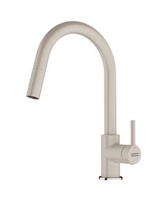 Змішувач для кухні Franke Lina, довж.виливу - 215мм, витяжний, 1важіль, сахара, фото  | SNABZHENIE.com.ua