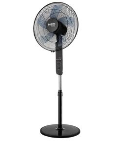 Підлоговий вентилятор 45Вт, 40 см, 3 швидкості, коливання, дистанційне керування, фото  | SNABZHENIE.com.ua