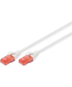 Патч-корд DIGITUS CAT 6 UTP, 1м, AWG 26/7, Cu, LSZH, білий, фото  | SNABZHENIE.com.ua