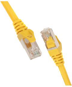 Патч-корд 2E САТ 6, S-FTP, 1м, 26AWG, RJ45, 7/0.16, Cu, PVC, жовтий, фото  | SNABZHENIE.com.ua
