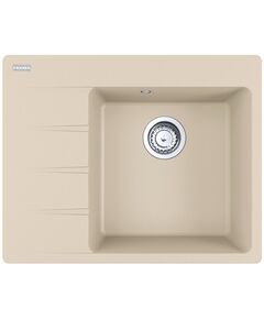 Мийка кухонна Franke Centro, фраграніт, прямокутник, з крилом, 620х500х200мм, чаша - 1, накладна, CNG 611-62 TL , бежевий, фото  | SNABZHENIE.com.ua