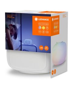 LEDVANCE Cвітильник нічник з акумулятором NIGHTLUX TOUCH Retro TV 2.5Вт 3000К 20Лм 1200мА•год RGBW USB-A > microUSB білий, фото  | SNABZHENIE.com.ua