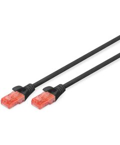 Патч-корд DIGITUS CAT 6 UTP, 10м, AWG 26/7, Cu, LSZH, чорний, фото  | SNABZHENIE.com.ua