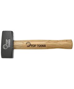 Кувалда, 1000 г, дерев'яна рукоятка Top Tools, фото  | SNABZHENIE.com.ua