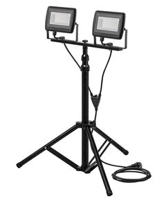 Подвійний прожектор 2x50W SMD LED 8500lm на штативі 1,8 м, фото  | SNABZHENIE.com.ua