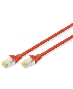 Патч-корд DIGITUS CAT 6a S-FTP, 1м, AWG 26/7, Cu, LSZH, червоний, фото  | SNABZHENIE.com.ua