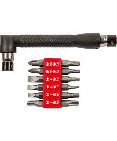 Набір прецизійних насадок з тримачем, 13 шт. Top Tools, фото  | SNABZHENIE.com.ua