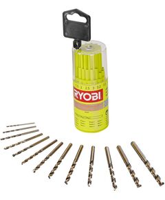 Ryobi Набір свердел по металу RAK13HSS 13шт, фото  | SNABZHENIE.com.ua