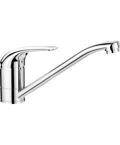 Змішувач для кухні Deante Low pressure,  довж.виливу - 214мм, поворотний, 1важіль, 3-е підкл., хром, фото  | SNABZHENIE.com.ua