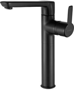 Змішувач для раковини Deante Arnika,  довж. виливу - 172мм, поворотний, 1важіль, чорний, фото  | SNABZHENIE.com.ua