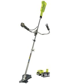 Ryobi Тример садовий акумуляторний RBC18X20B4F ONE+ 18В акб 1х4А&middot;год 20см ніж/ліска 30см велосипедна рукоять ремені Vertebrae 4.7кг, фото  | SNABZHENIE.com.ua