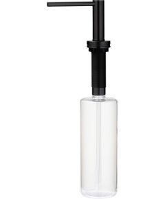 Дозатор для мийних засобів Deante Aster, 500мл, чорний, фото  | SNABZHENIE.com.ua