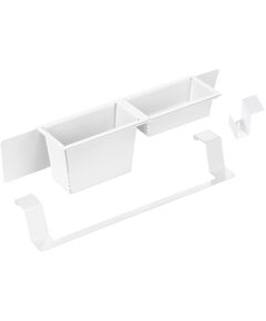 Набір аксесуарів Deante Magnetic для кухонної мийки, білий, фото  | SNABZHENIE.com.ua