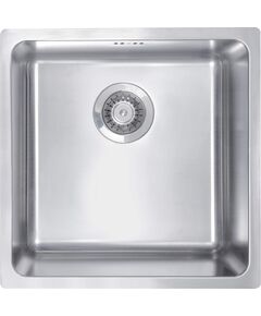 Мийка кухонна Deante Egeria, нерж.сталь, квадрат, без крила, 440х440х200мм, чаша - 1, врізна+накладна, нерж, фото  | SNABZHENIE.com.ua