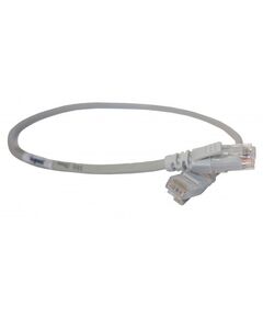 Патч-корд Legrand CAT 5e U-UTP, 0.5 м, AWG 24, PVC, сірий, фото  | SNABZHENIE.com.ua