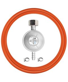 Комплект Cellfast підключення газового балону з вентилем KLF, євро стандарт (редуктор KLF G12 1шт, шланг 1.5м 1шт, хомут 2шт), фото  | SNABZHENIE.com.ua