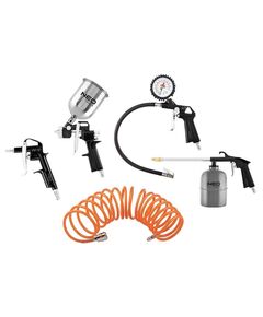 Набір фарбувальний 5 шт з пістолетом-розпилювачем NEO 14-699, фото  | SNABZHENIE.com.ua