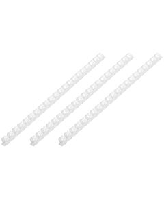 Пластикові пружини 2E для біндерів, 14мм, білі, 100шт, фото  | SNABZHENIE.com.ua