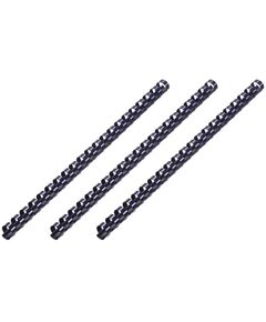 Пластикові пружини 2E для біндерів, 16мм, темно-сині, 100шт, фото  | SNABZHENIE.com.ua