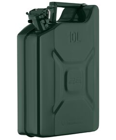 2E Каністра для палива JCM10V вертикальна, 10 л, метал, 0.6 мм, зелений, 2.3 кг, фото  | SNABZHENIE.com.ua