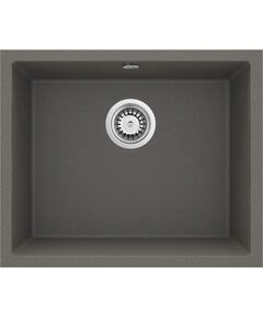 Мийка кухонна Deante Corda, граніт, квадрат, без крила, 550х460х204мм, чаша - 1, вбудована, антрацит, фото  | SNABZHENIE.com.ua