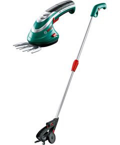 Bosch Кущоріз ISIO, акумуляторний 3.6 V Li 1.5 Ач, ніж 12 см, зі штангою, фото  | SNABZHENIE.com.ua
