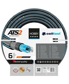 Садовий шланг HOBBY ATS2 1/2'' 50 м CELLFAST для поливу, фото  | SNABZHENIE.com.ua