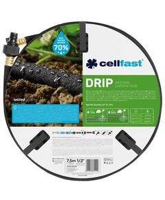 Шланг DRIP 1/2'' 7,5 м для поливу CELLFAST (19-001), фото  | SNABZHENIE.com.ua