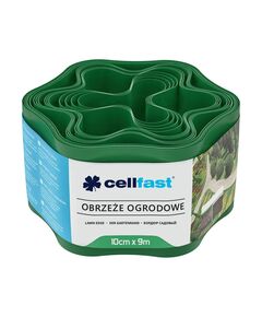 Бордюр газонний хвилястий зелений 10 см x 9 м CELLFAST 30-001H, фото  | SNABZHENIE.com.ua
