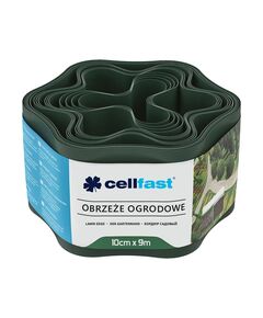 Бордюр газонний хвилястий темно-зелений 10 см x 9 м CELLFAST 30-021H, фото  | SNABZHENIE.com.ua