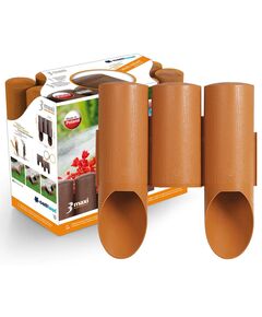 Огородная палисада CELLFAST 3 MAXI, терракот, 2,1м, фото  | SNABZHENIE.com.ua