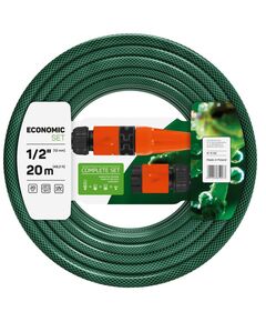 Поливочный набор Economic: шланг 1/2 20 м + соединители CELLFAST, фото  | SNABZHENIE.com.ua
