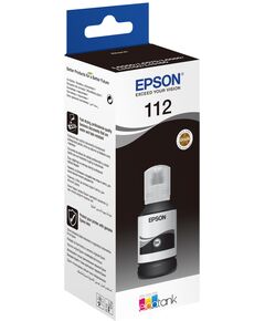 Контейнер з чорнилом Epson 112 EcoTank L11160/L15150/L15160/L6490/L6550/L6570/L15180/L6580 Black pigm, фото  | SNABZHENIE.com.ua
