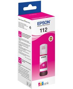 Контейнер з чорнилом Epson 112 EcoTank L11160/L15150/L15160/L6490/L6550/L6570/L15180/L6580 Magenta pigm, фото  | SNABZHENIE.com.ua