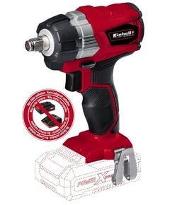 Einhell Гайкокрут ударний TP-CW 18 Li BL - Solo акум., PXC, 18В, 215 Нм, безщітк., квадрат, 1.1 кг (без АКБ і ЗП), фото  | SNABZHENIE.com.ua