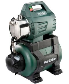 Metabo Насосна станція HWW 4500/25 Inox, 1300 Вт, 4.5 куб/год, висота подачі 48м, всмоктування до 8 м, ресивер 24л, 17.1кг, фото  | SNABZHENIE.com.ua