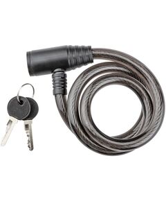 Замок велосипедний 12 x 800 мм, чорний Top Tools, фото  | SNABZHENIE.com.ua