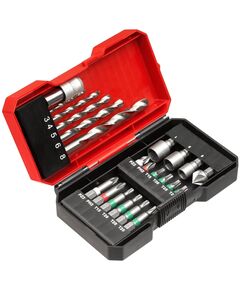 Einhell Набір біт та свердел по металу HSS, 22 шт, кейс S-Box, KWB, фото  | SNABZHENIE.com.ua