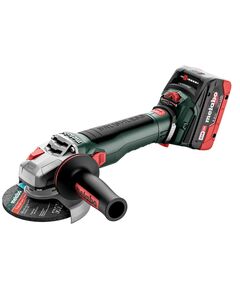 Metabo Шліфмашина кутова акумуляторна WVB 18 LT BL 11-125 Quick, 125мм, 18В 2*5.5Ач, 2800-10000об/хв, М14, 1.8кг, фото  | SNABZHENIE.com.ua