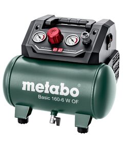 Metabo Компресор BASIC 160-6 W OF PBASIC 160-6 W OF, ресивер 6л, 900Вт, 160л/хв, 8 бар, 8.4кг, фото  | SNABZHENIE.com.ua