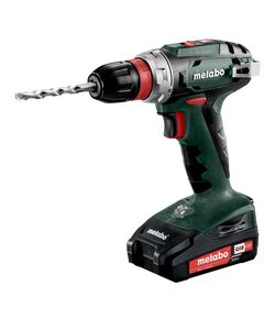 Metabo Шурпокрут-дриль BS 18 QUICK, акумуляторний, 2*18В, 2 Аг, 1.4кг, фото  | SNABZHENIE.com.ua